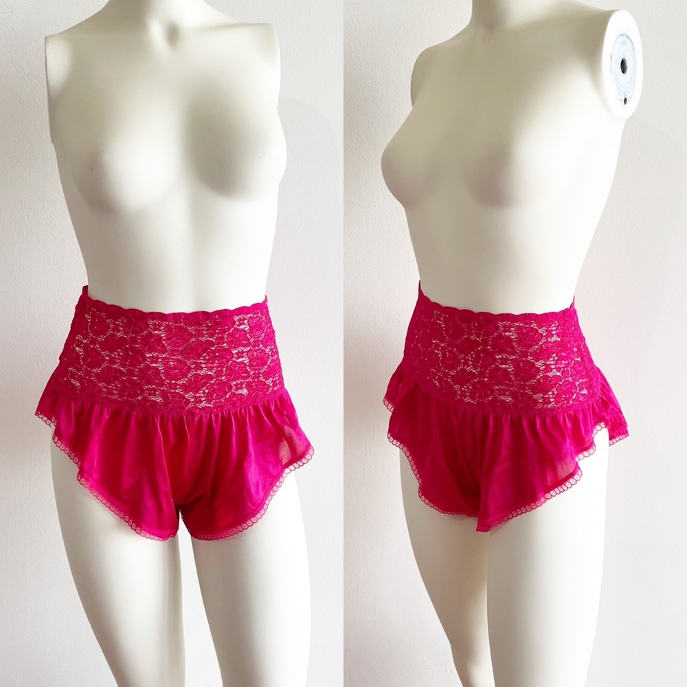 Alana Gale High Waist Lace Intimates Shorts Medium